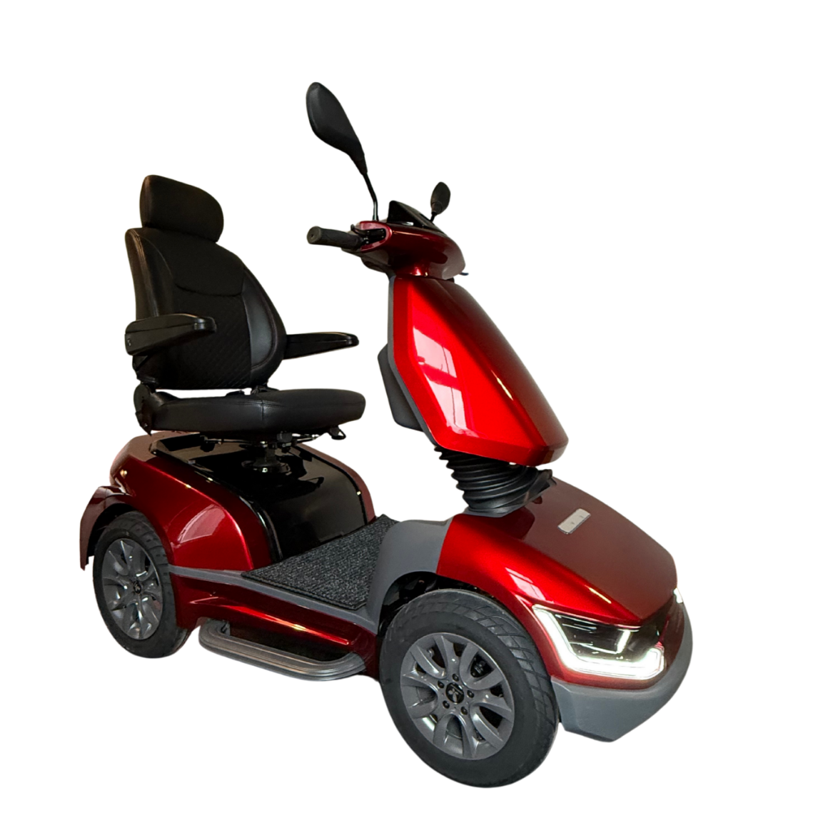 MOVO Mach mobility scooter, LED lighting detail
