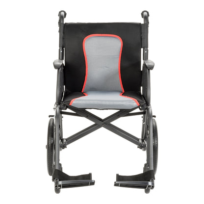 AeroFly transport chair frame detail