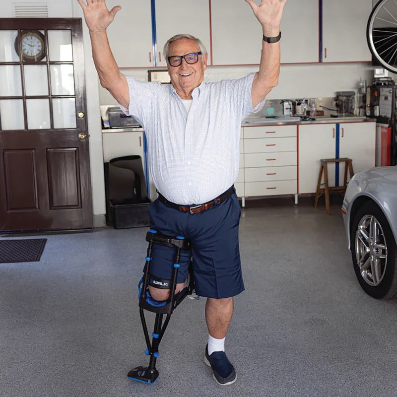 MOBB iWalk 3.0 Hands-Free Crutch – Pain-Free Mobility for Lower Leg Injury – Canada