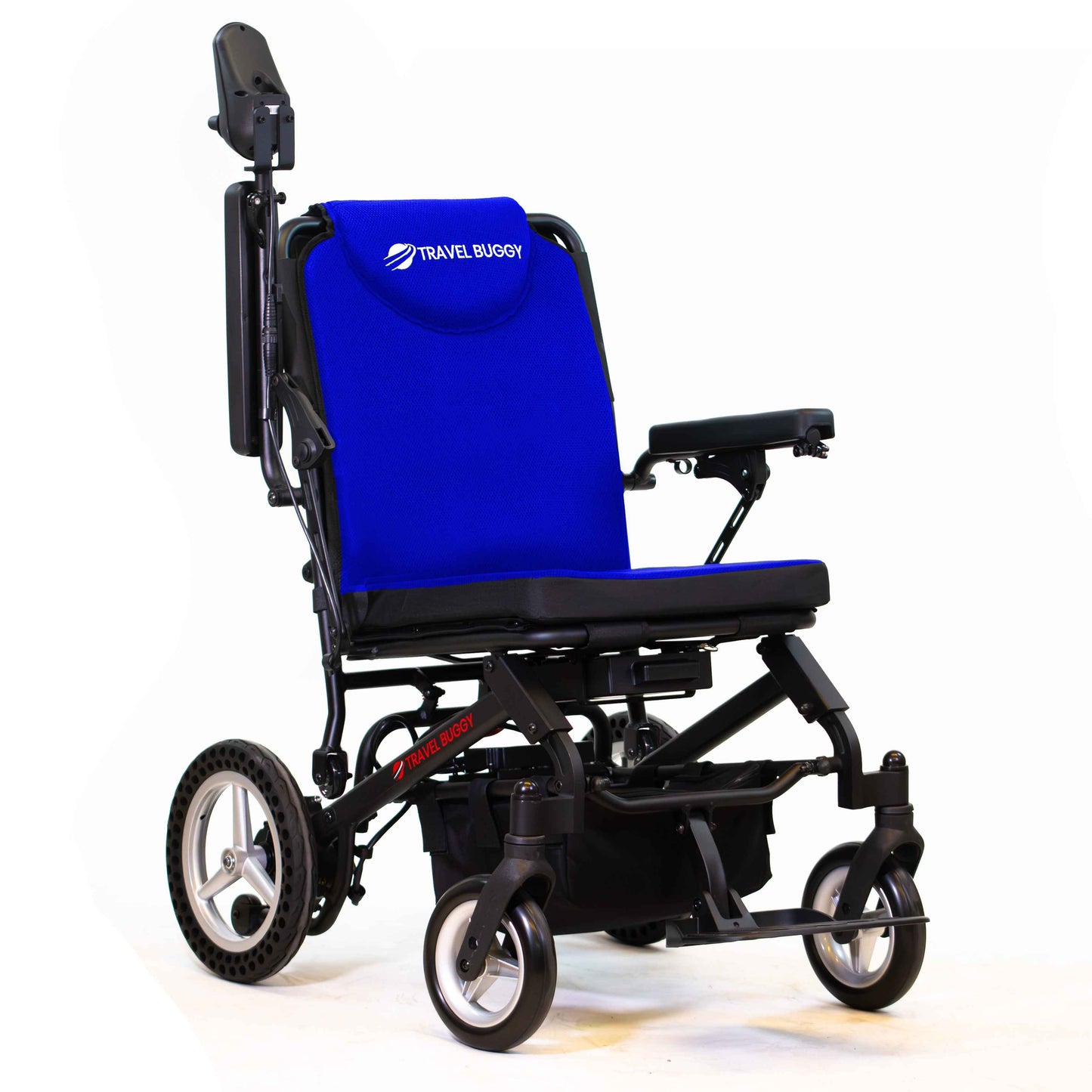 Portable Folding Power Chair Dash by Travel Buggy – Lightweight Travel Wheelchair – CareMade Canada