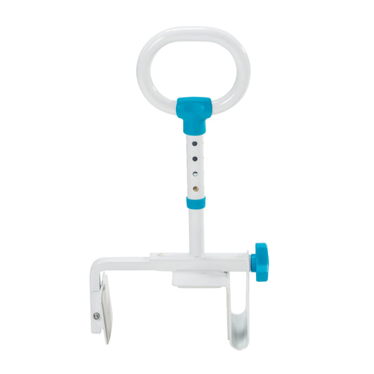 AquaSense Steel Bath Safety Rail mounted on bathtub wall