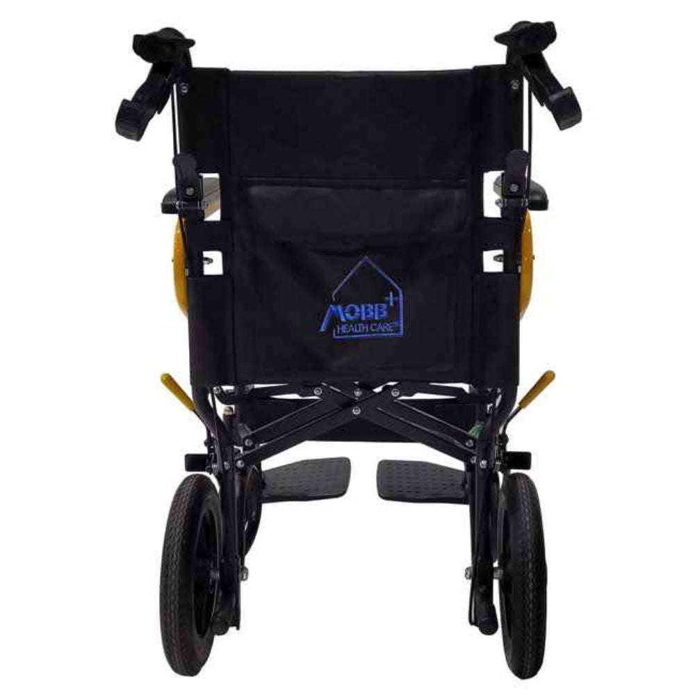 MOBB 12" Foldable Transport Chair – Portable Wheelchair for Seniors | Care Made Canada