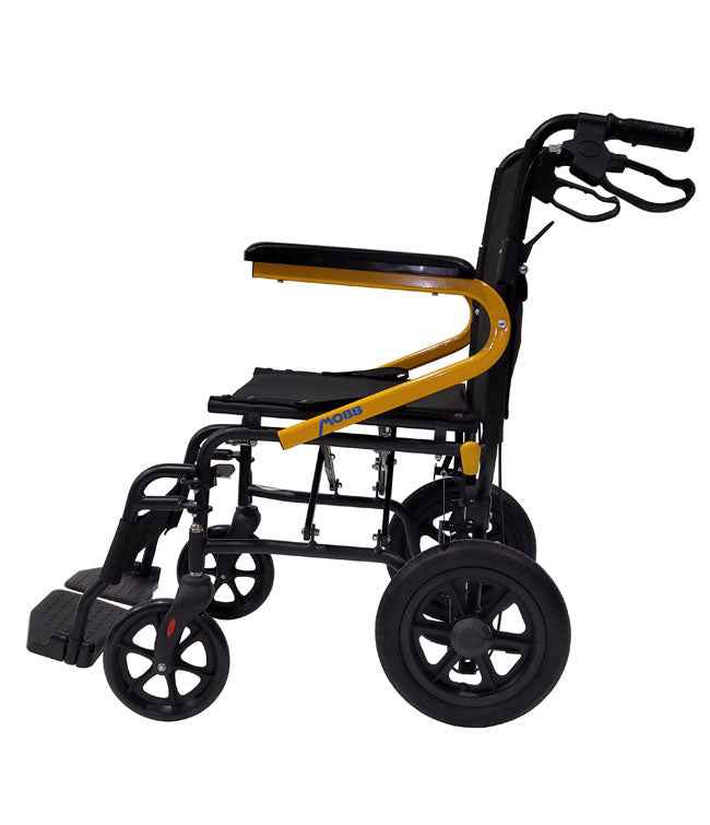 MOBB 12-Inch Transport Chair – Lightweight and Foldable for Easy Mobility | Care Made Canada