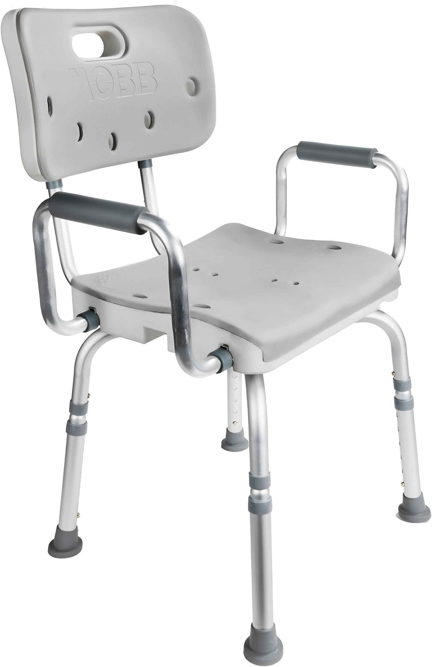 Swivel Shower Chair 3.0 by MOBB – Rotating Seat with Safety Handles for Bathroom Transfers – Care Made