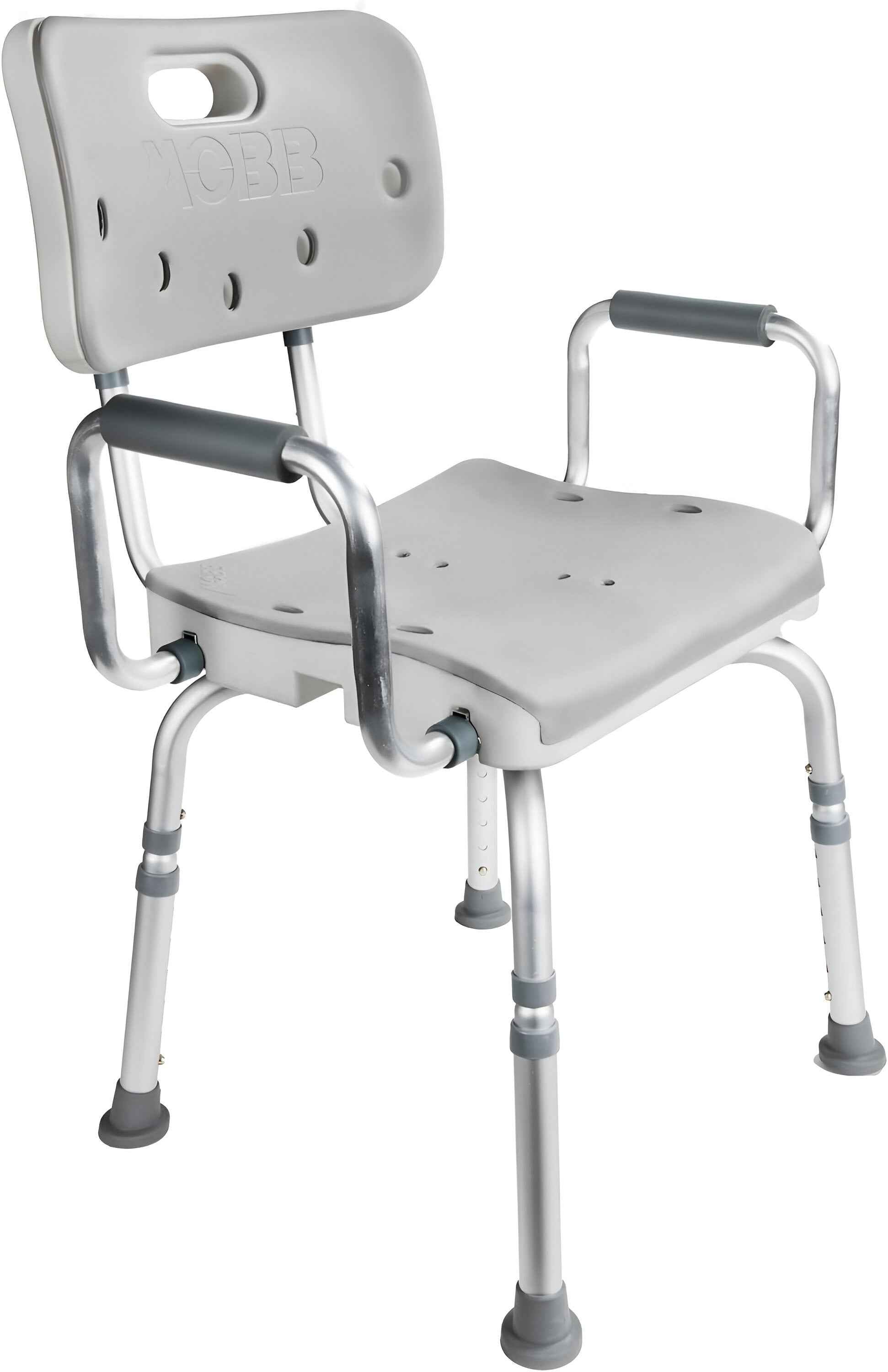 Swivel Shower Chair 3.0 by MOBB – Rotating Seat with Safety Handles for Bathroom Transfers – Care Made