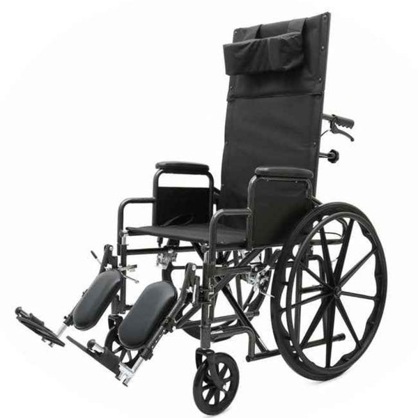MOBB Home Health Care Reclining Wheelchair – Adjustable Manual Chair – Canada