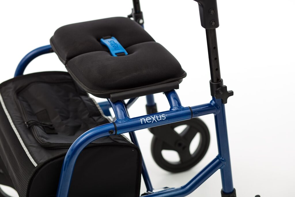 Human Care neXus 3 Rollator Walker - Premium Foldable Cable-Free Walker in Canada