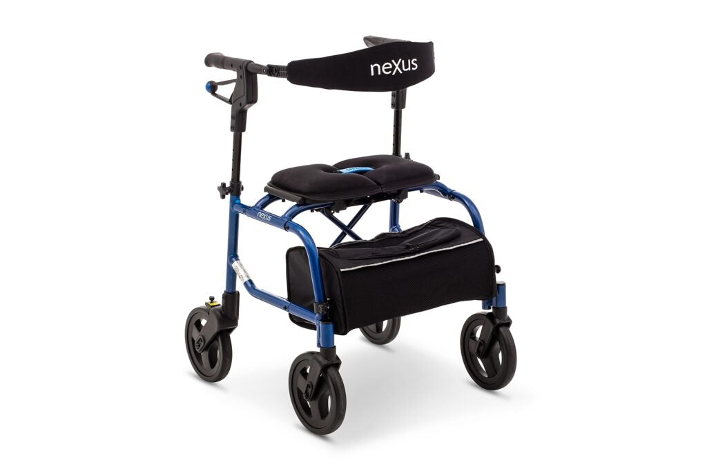 Human Care neXus 3 Rollator Walker - Premium Foldable Cable-Free Walker in Canada