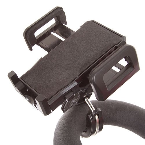 Golden Technologies tiller-mounted cell phone holder for Buzzaround scooters