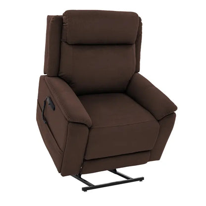 Pride Evolution LC-435 lift chair in mocha upholstery