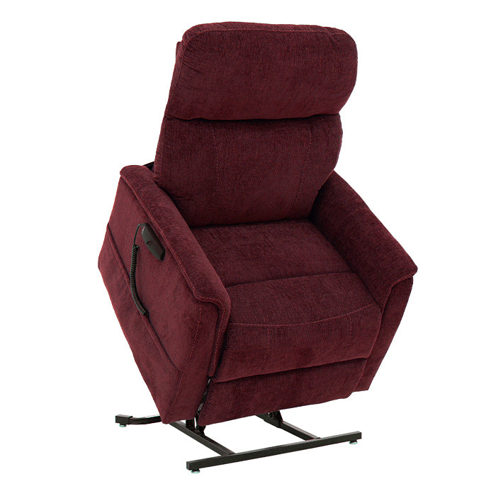 Pride Genesis LC-150 lift chair in cabernet upholstery