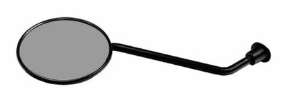 Standalone view showing the crystal clear, wide-angle reflective glass surface of the Pride Mobility rearview mirror.
