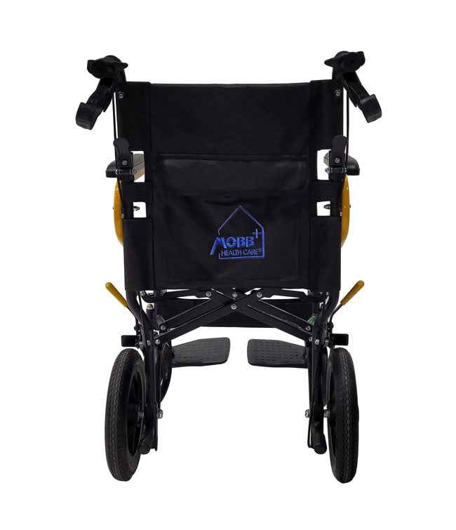 MOBB 12" Transport Chair – Foldable, Lightweight - Care Made