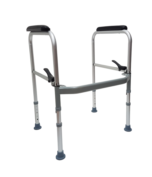 MOBB Folding Toilet Safety Frame — clean studio product shot on white background