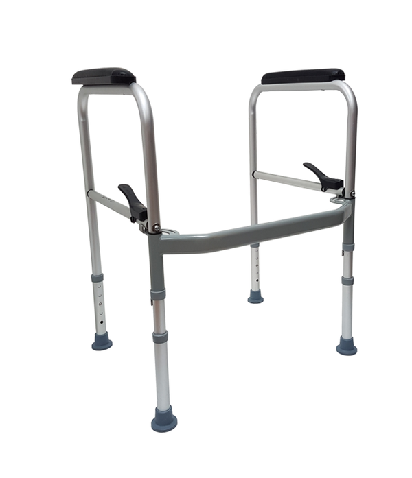 MOBB Folding Toilet Safety Frame – Aluminum Support with Padded Armrests – Canada