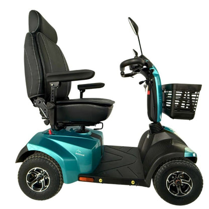 MOVO Brome mobility scooter, side profile