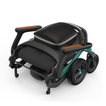 Teal Robooter E40 folded flat for transport