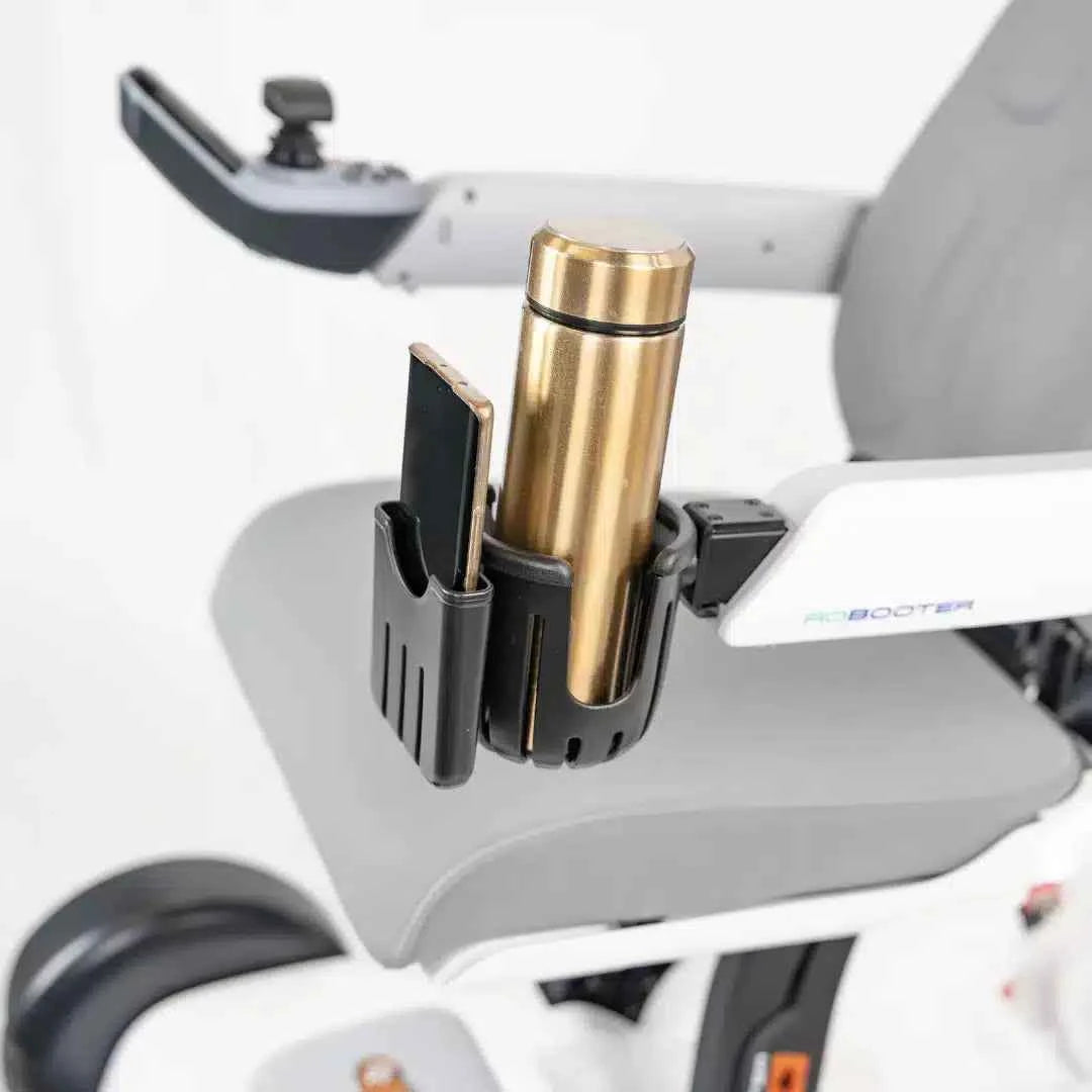 Robooter X40 Cup & Phone Holder | 2-in-1 Armrest Organizer