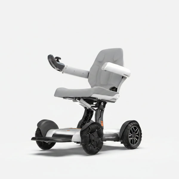 Robooter X40 Folding Electric Wheelchair – Auto Folding, 30" Turning Radius, Omni-Directional Wheels, Indoor Outdoor Power Chair Canada