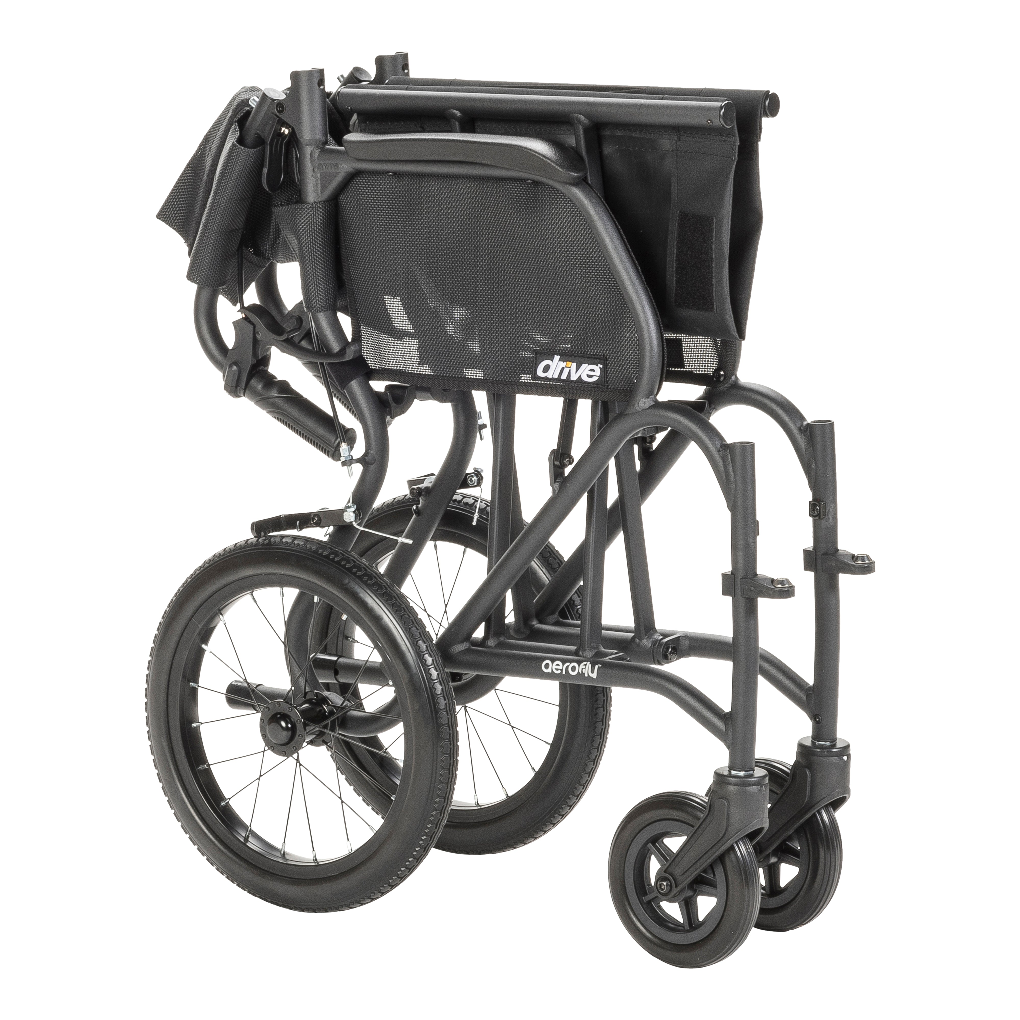 AeroFly transport chair seat and backrest