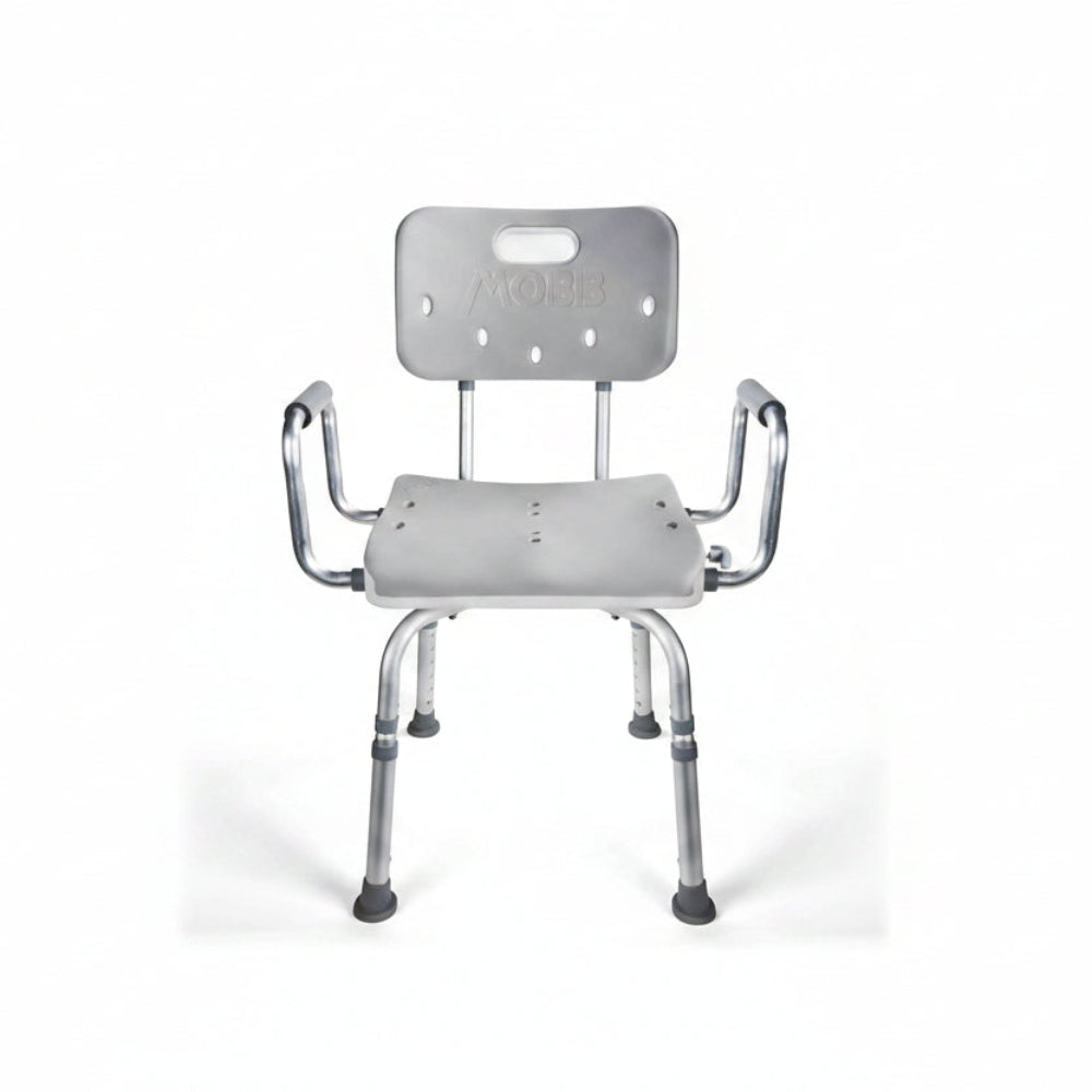 MOBB Swivel Shower Chair 3.0 – Rotating Seat with Handles for Safer Transfers – Care Made Canada