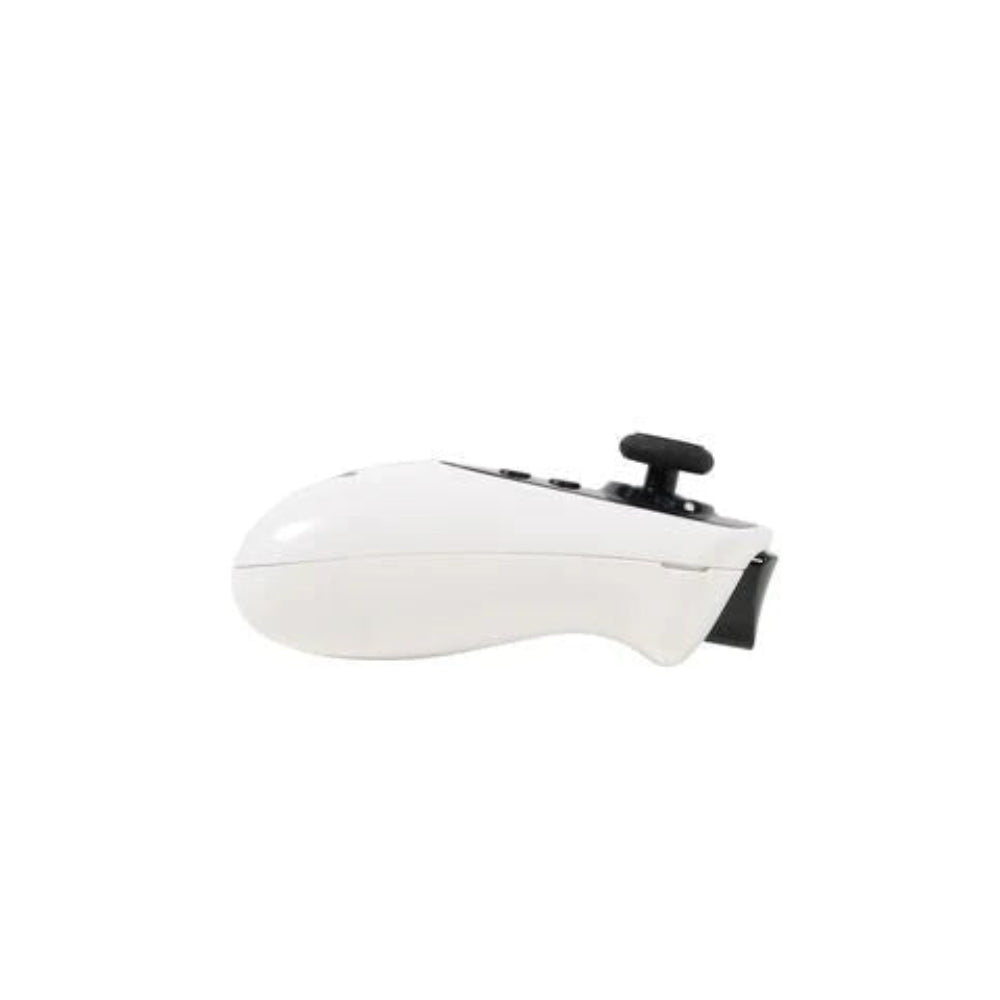 Side profile view of the white Travel Buggy CITY 2 PLUS wireless Bluetooth caregiver remote.