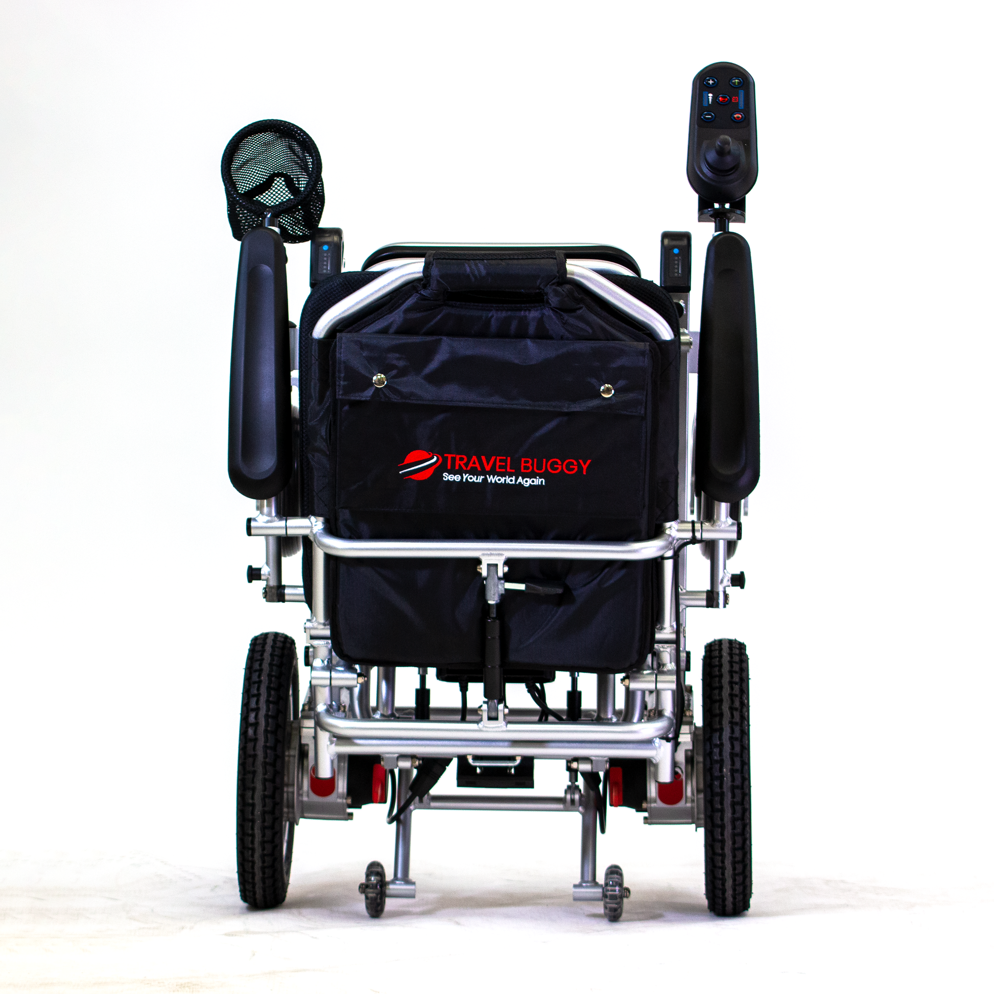 City 2 Plus by Travel Buggy – Heavy-Duty Portable Power Wheelchair with Easy Folding – Care Made