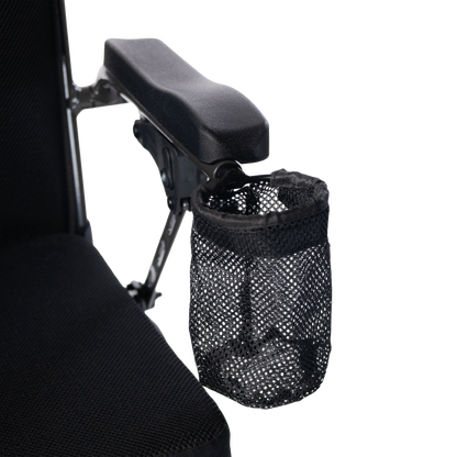 Mesh cup holder included with the Travel Buggy DASH 3