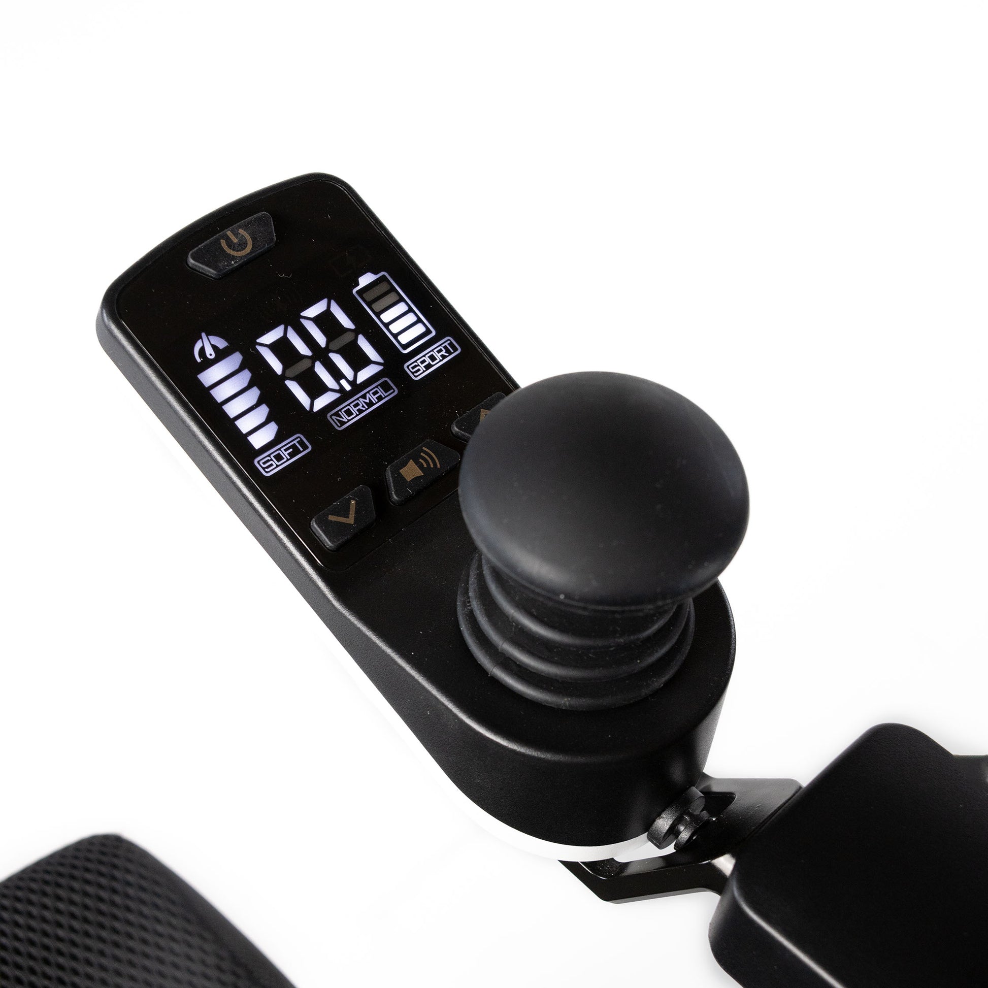 Travel Buggy Grand Tourer GT joystick controller and display close-up