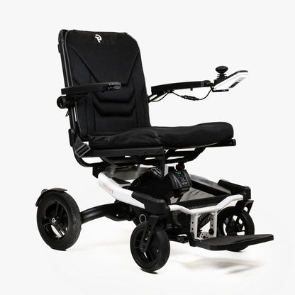 Travel Buggy Grand Tourer GT Power Wheelchair with Premium Memory Foam Seat and Loading Wheels – Lightweight Travel Power Chair Canada | CareMade
