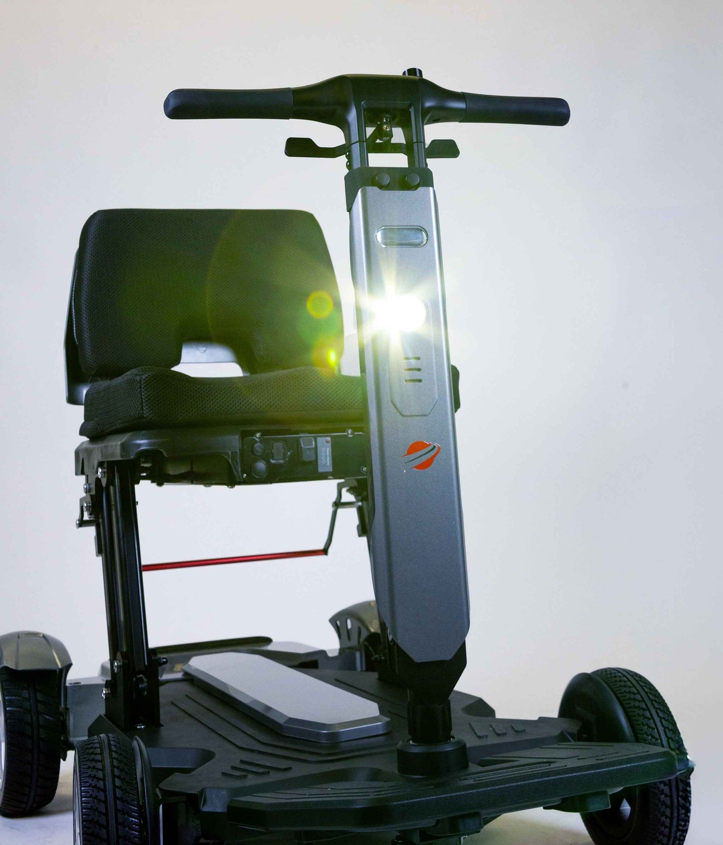 Travel Buggy HELIX foldable mobility scooter being used indoors – CareMade