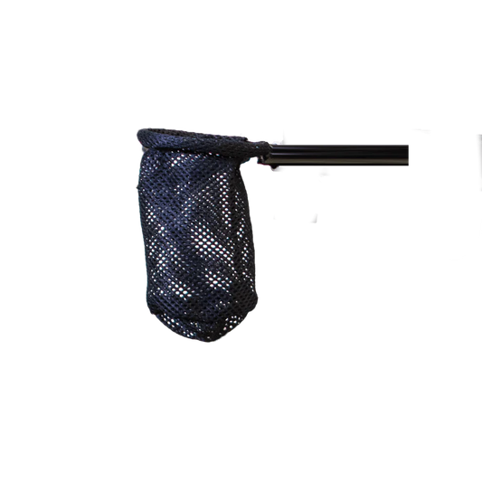 Black Travel Buggy flexible mesh cup holder featuring a rigid armrest mounting bracket for the City 2 Plus and Dash power chairs.