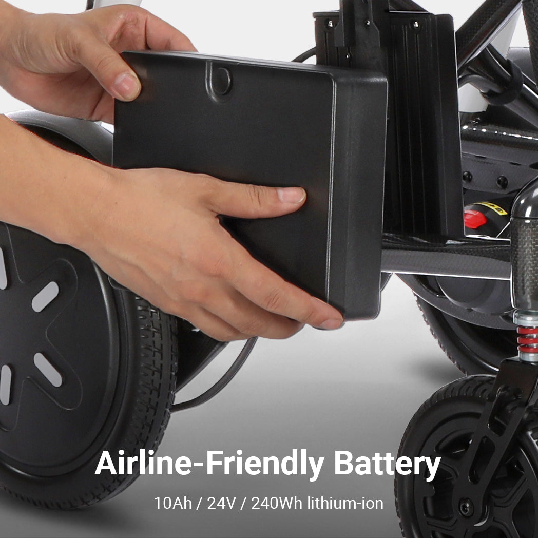 WHILL MODO Breeze removable battery feature