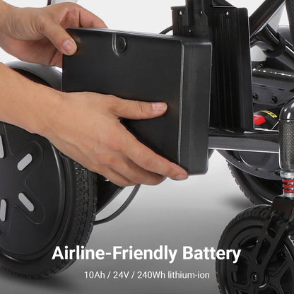WHILL MODO Breeze removable battery feature
